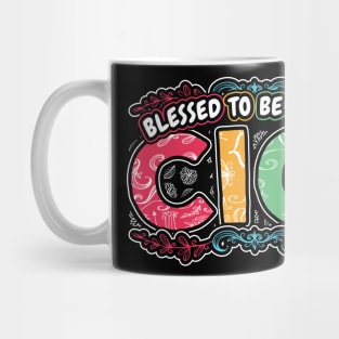 Blessed to be Called Cici Grandma Gifts Mug